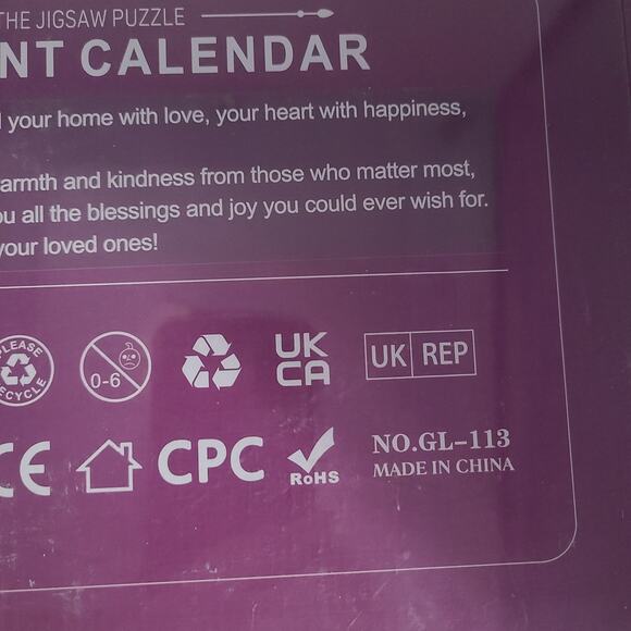 Advent Calendar Puzzle Santa Christmas Tree Woodland Animals 1008 pc - Picture 6 of 7